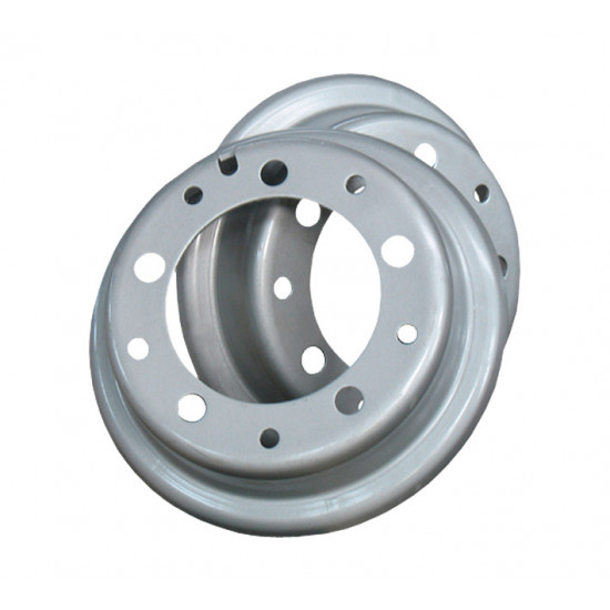 3.00-8 6/100/125 16.5 ET0 ASSAMBLED BLACK RAL9006 LIANYUNGANG ALLEN IRON STEEL 2-P